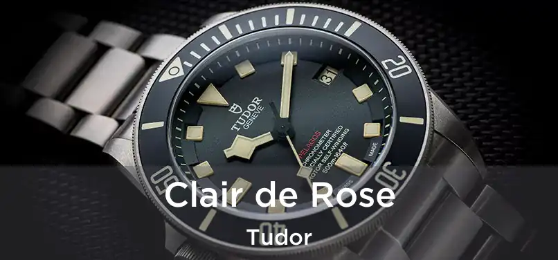  Clair de Rose Tudor